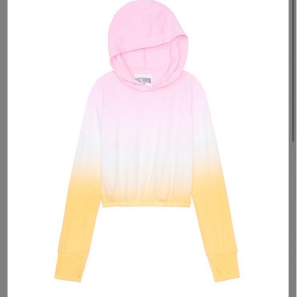 Vs Campus Hooded Pullover pink Tie-dye lg - Picture 2 of 11